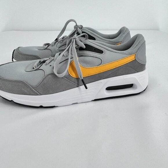 Nike Air Max SC Wolf Grey Yellow Ochre Men's Size 11.5  CW4555-011 - Picture 4 of 16